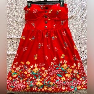 Strapless Sundress